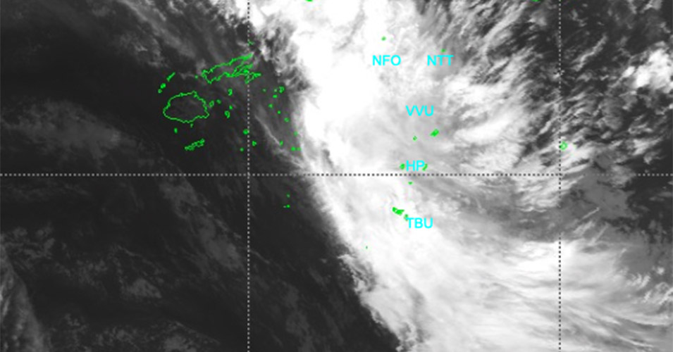 Gales warning for Tonga Matangi Tonga